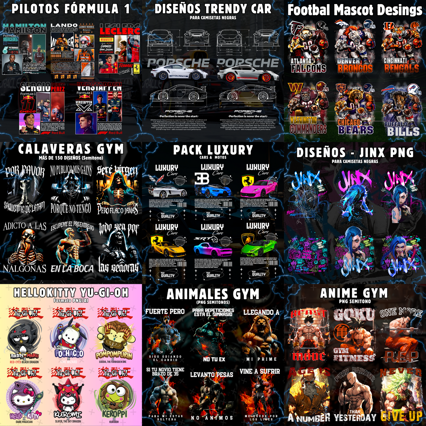 DISEÑOS PARA ESTAMPAR - MEMBRESÍA SUBLIMIDREAM - FULL ACCESS DESIGNS