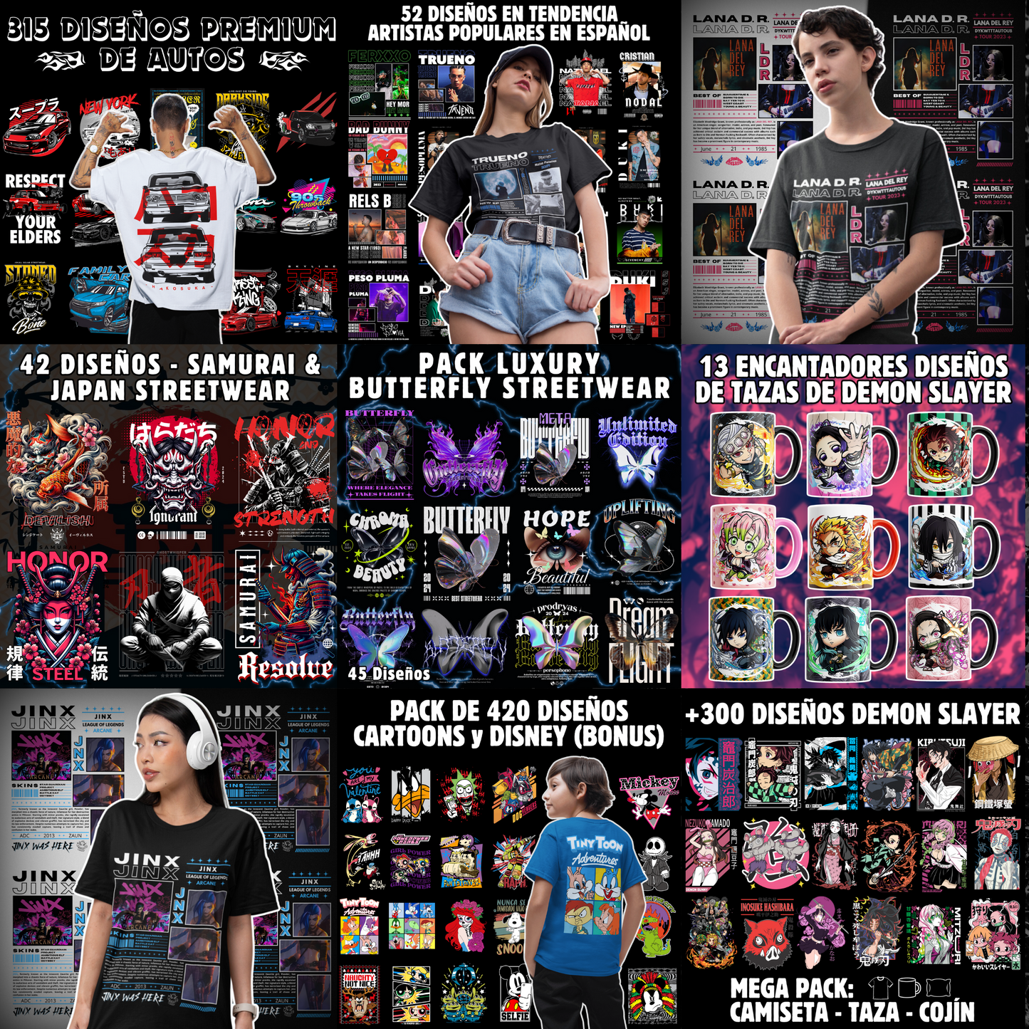 DISEÑOS PARA ESTAMPAR - MEMBRESÍA SUBLIMIDREAM - FULL ACCESS DESIGNS