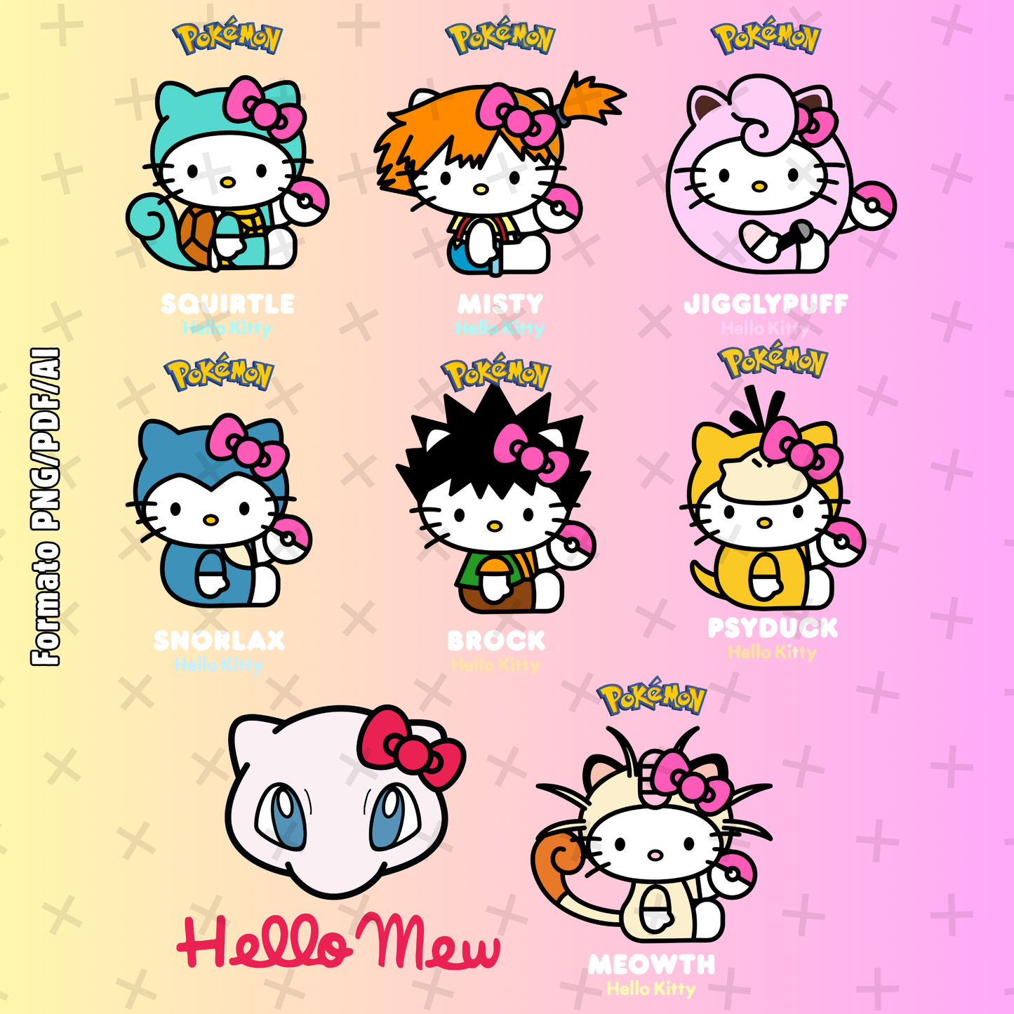 HELLOKITTY - POKEMON