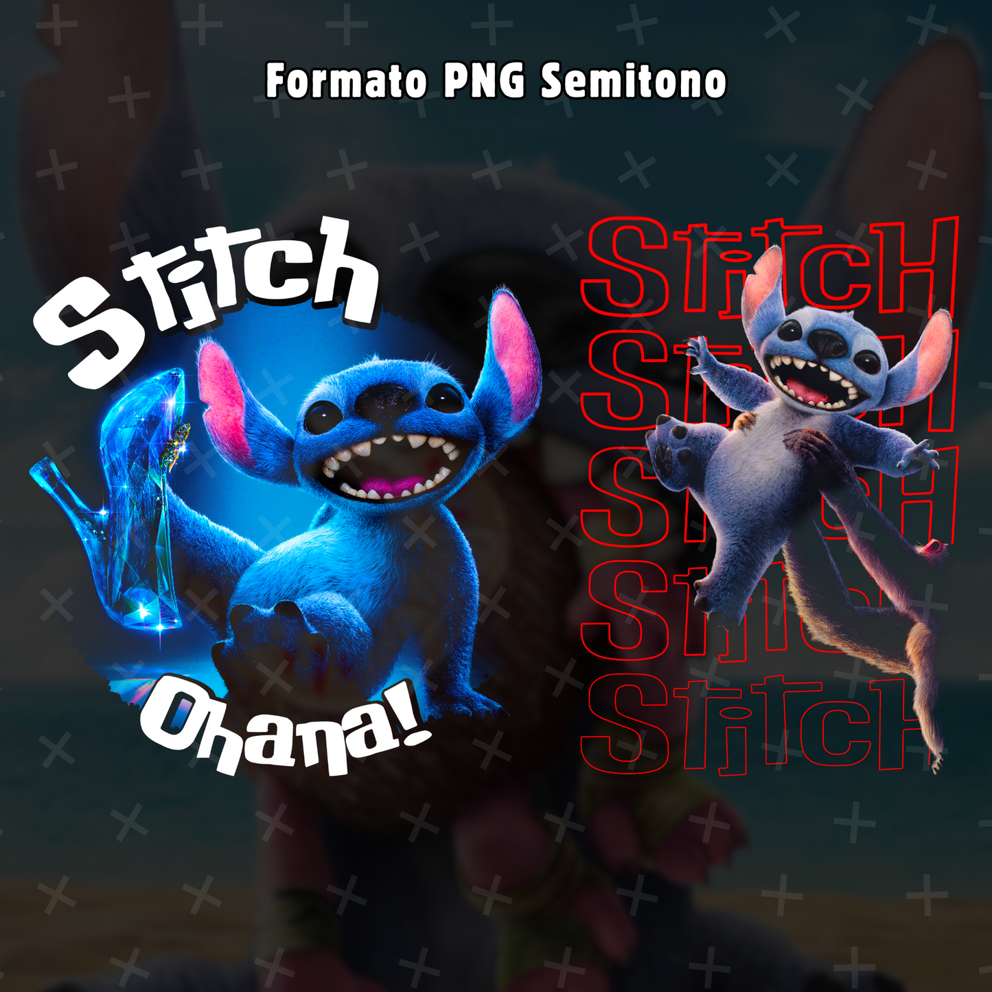 PACK DISEÑOS STITCH THE MOVIE