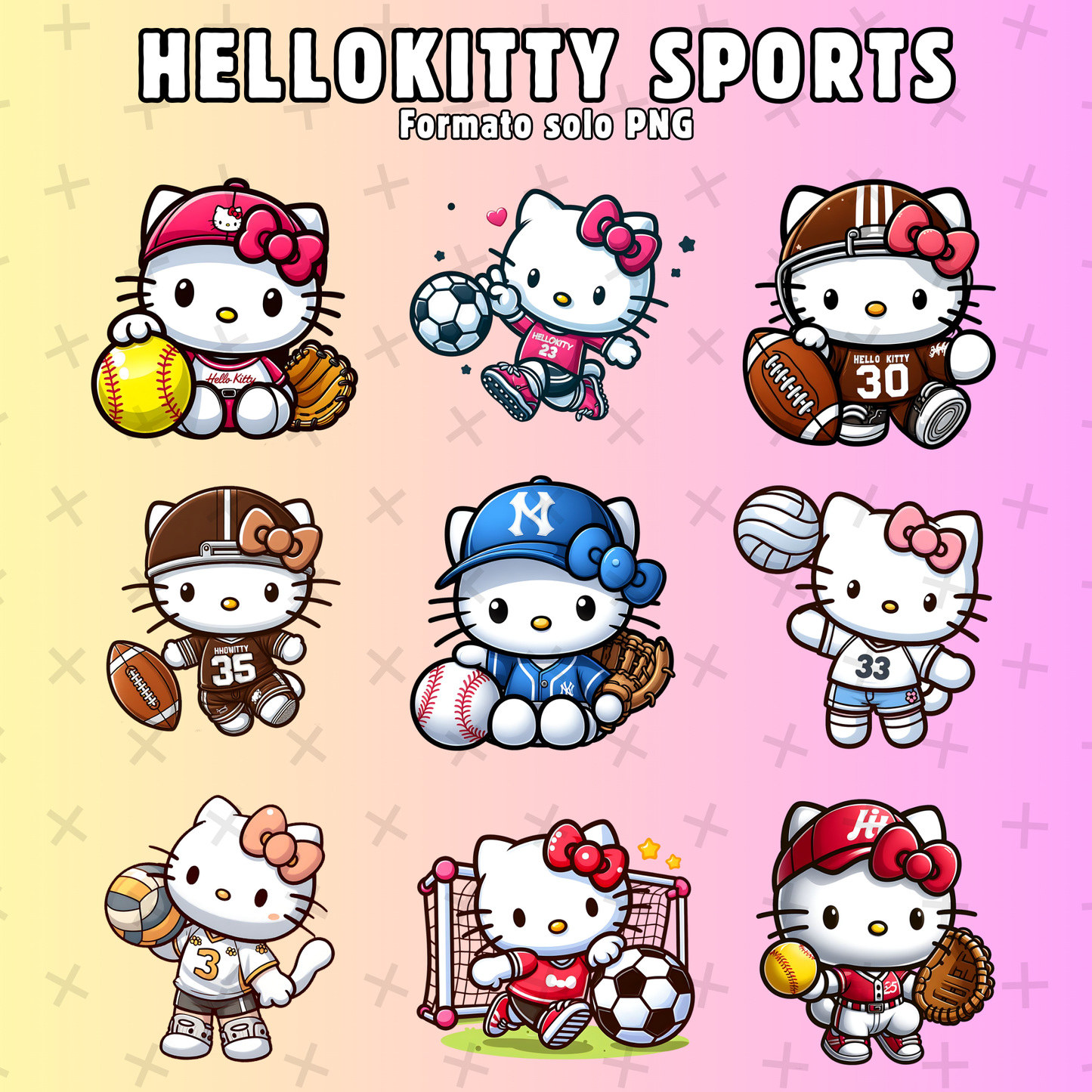 HELLOKITTY - SCHOOL-SPORTS