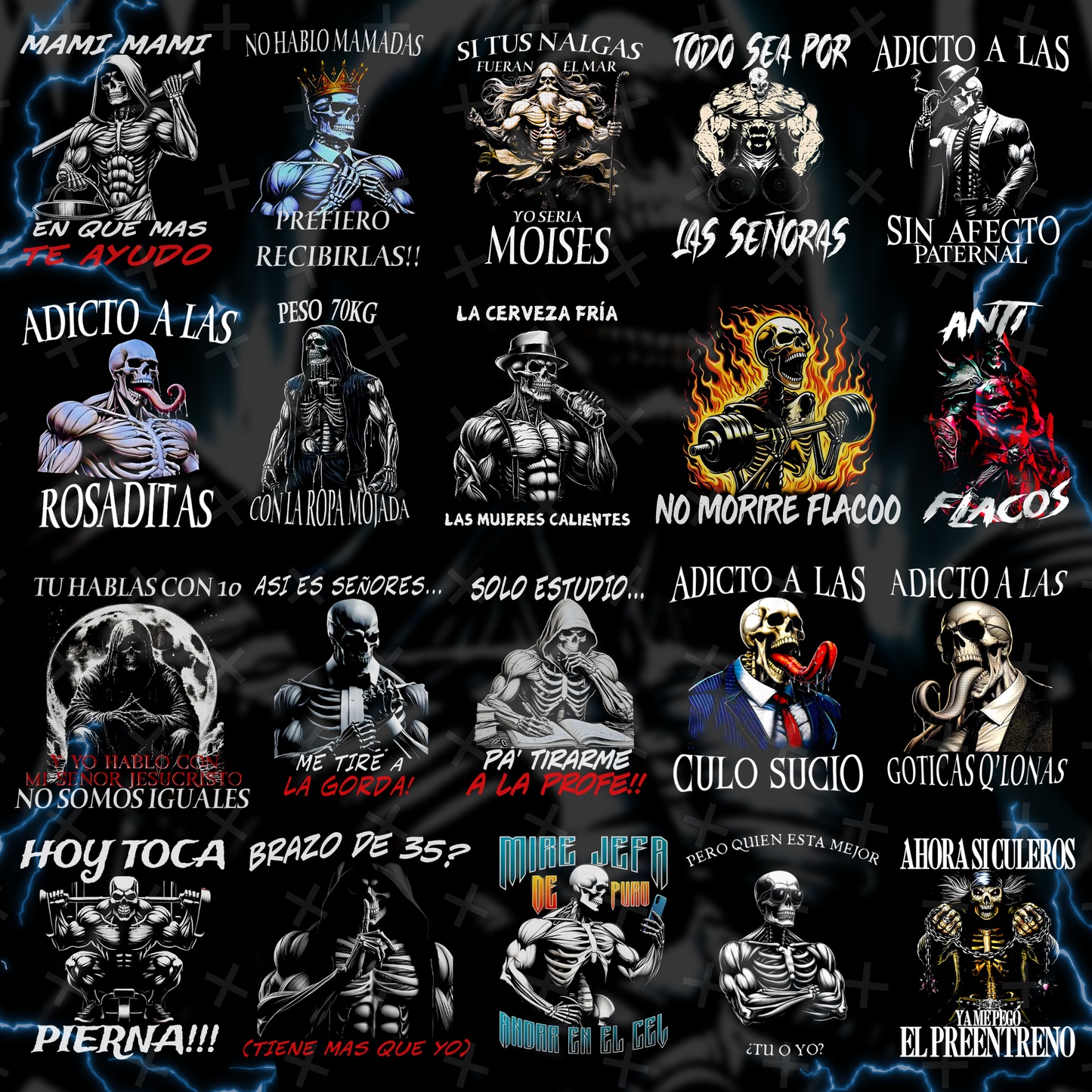 GYM - CALAVERAS MUSCULOSAS