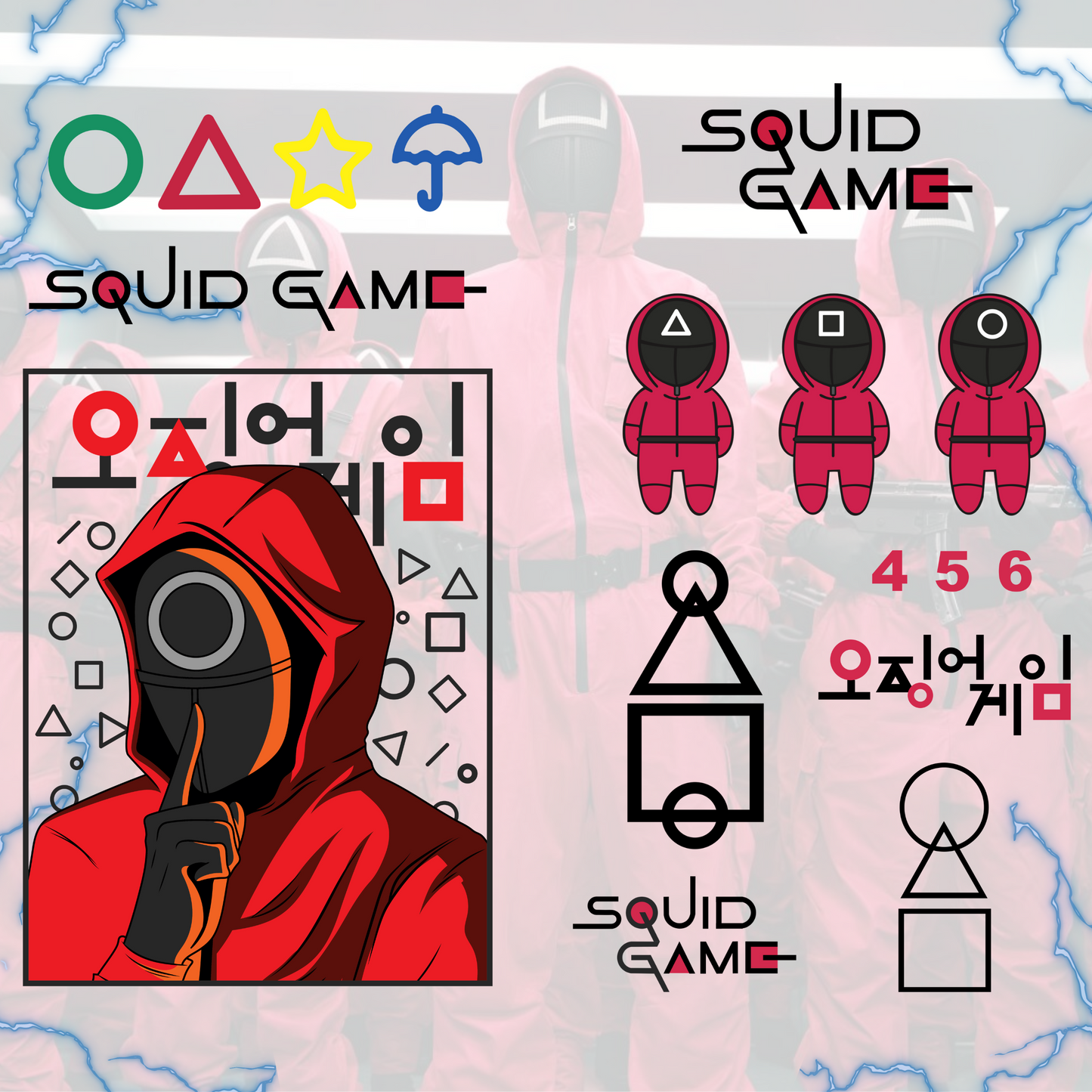 SQUID GAMES 2 DISEÑOS