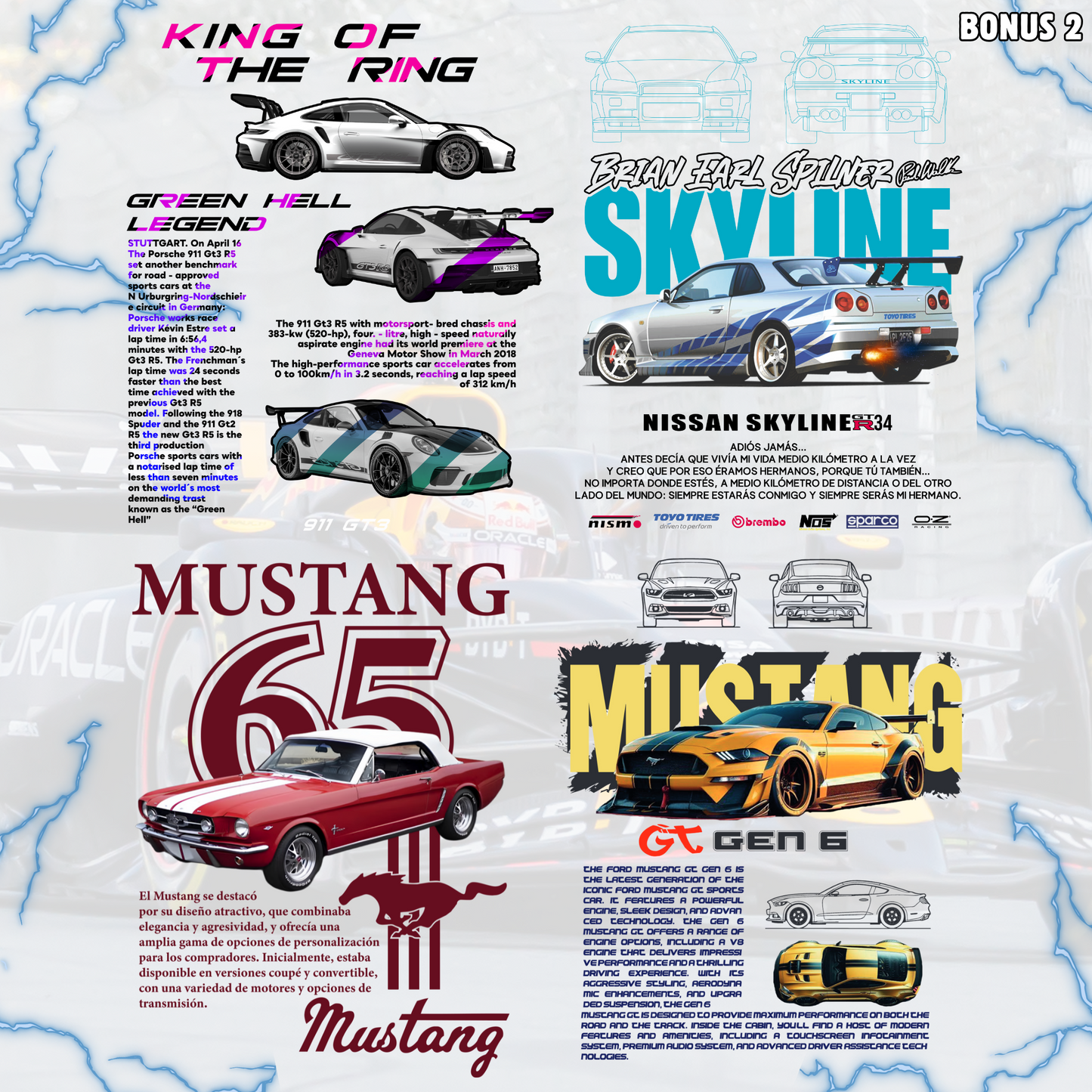 PACK DISEÑOS AUTOS TRENDY VOL 3
