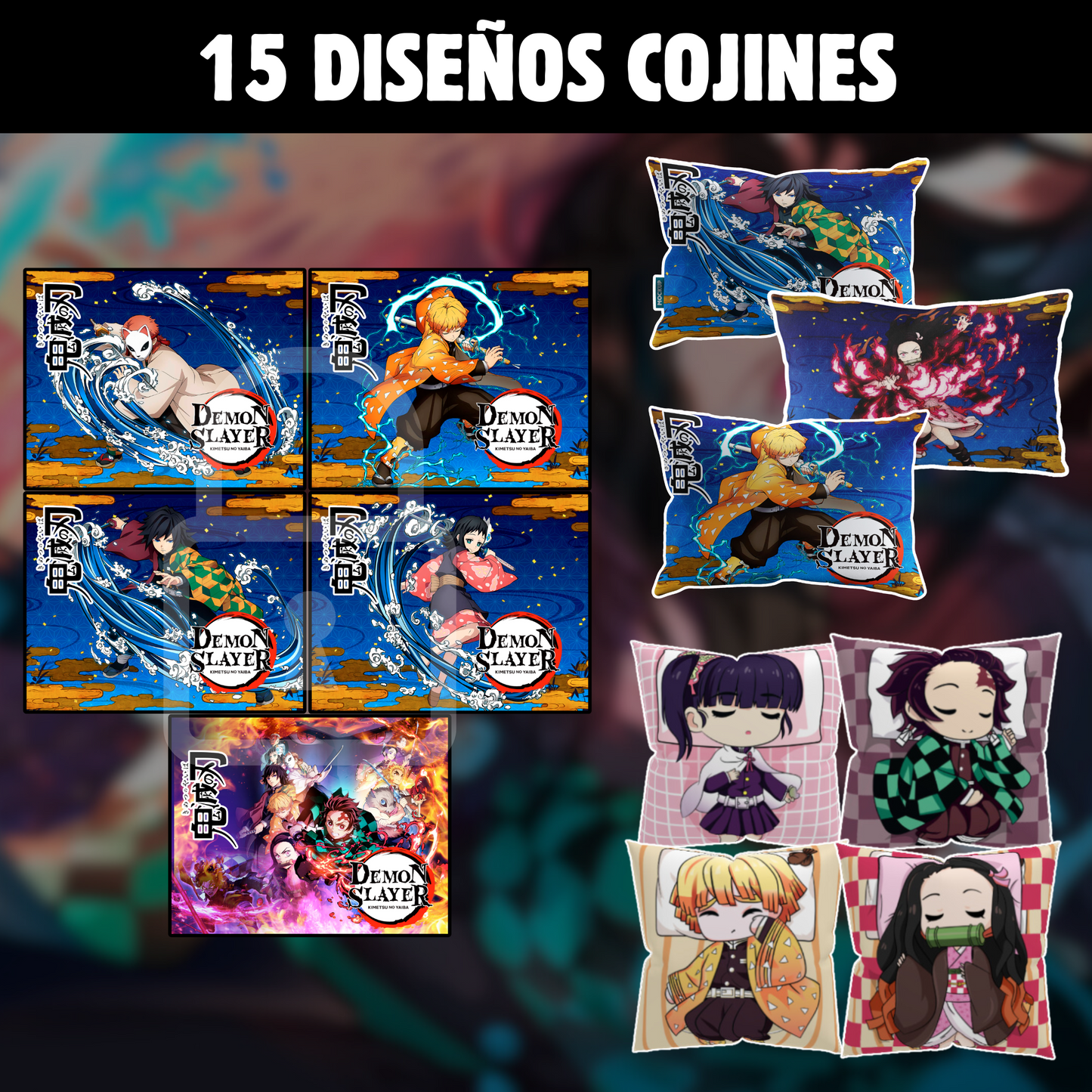 Pack +300 Diseños DEMON SLAYER