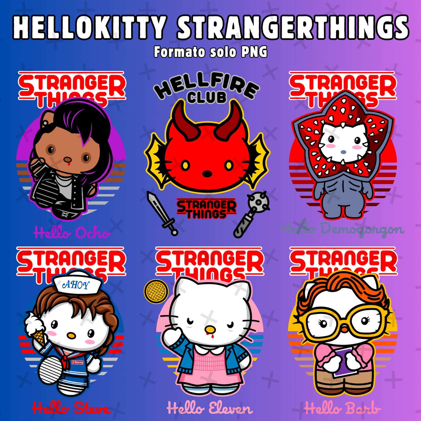 HELLOKITTY - STRANGERTHINGS