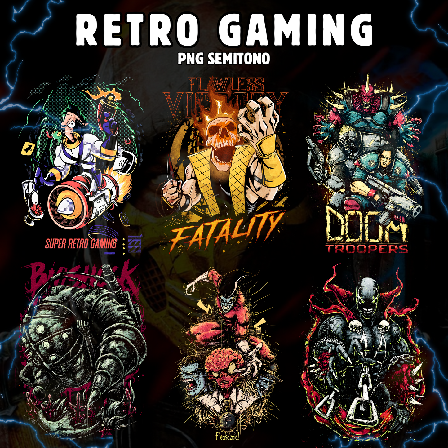 GAMING RETRO SEMITONO