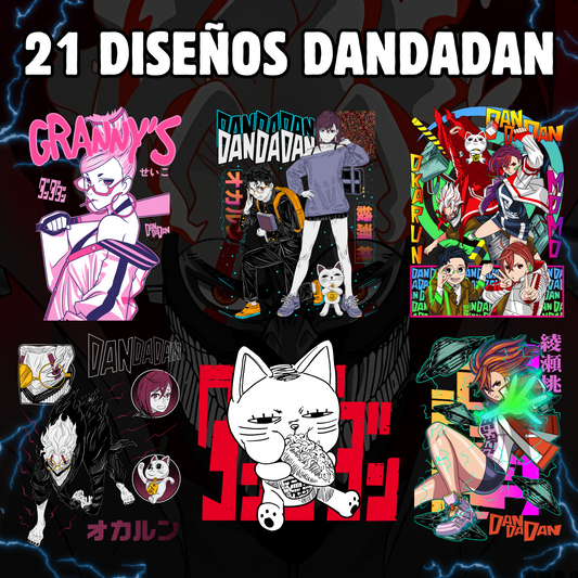 DanDaDan Vol 2 - 21 Diseños