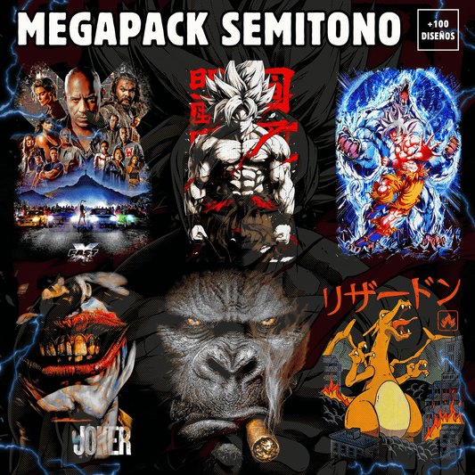DISEÑOS SEMITONO MEGAPACK