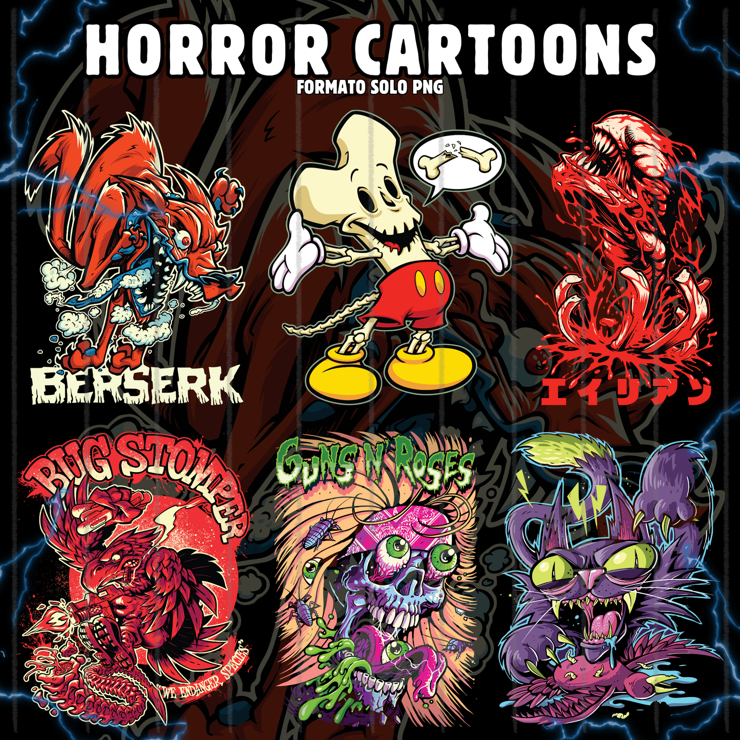 HORROR CARTOONS