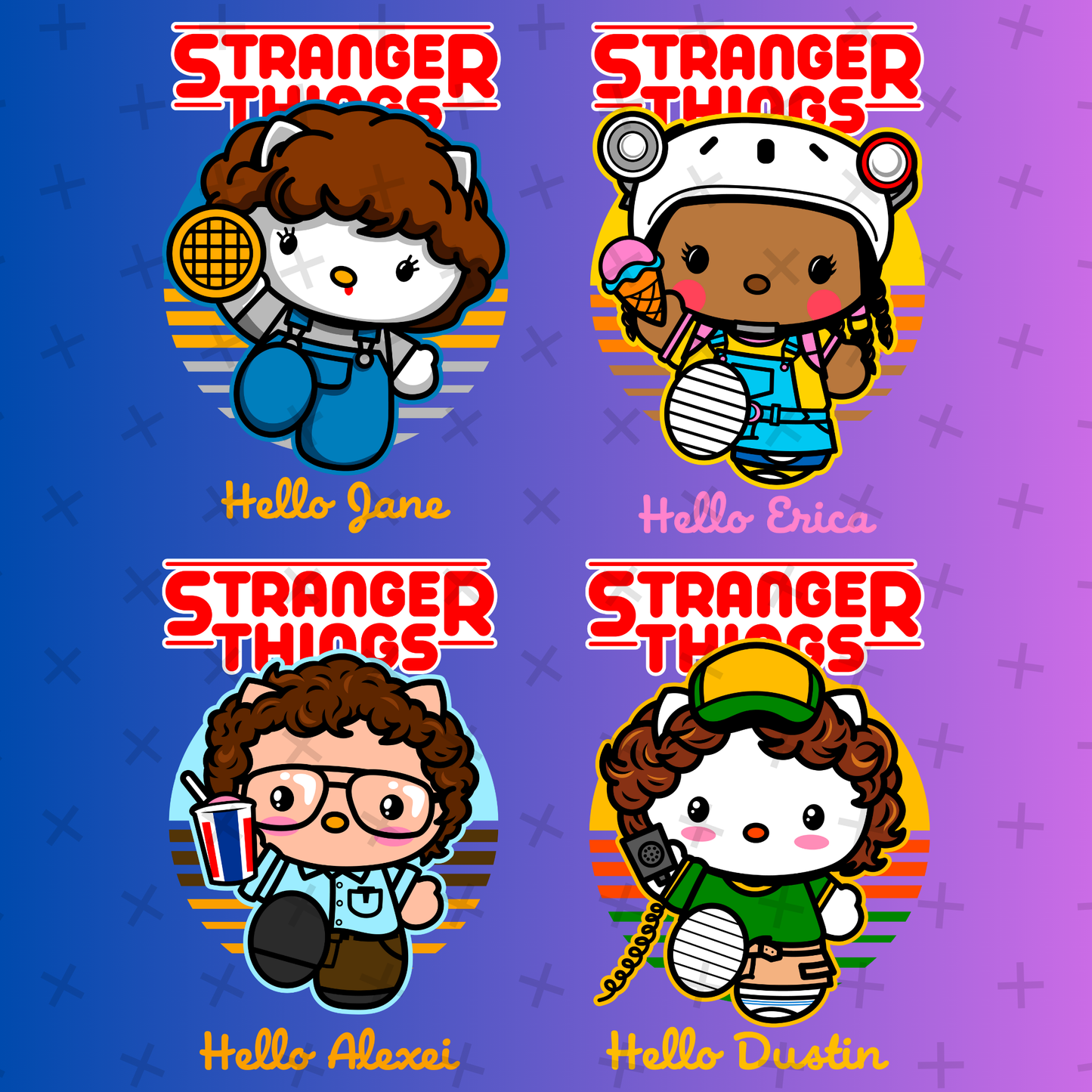 HELLOKITTY - STRANGERTHINGS