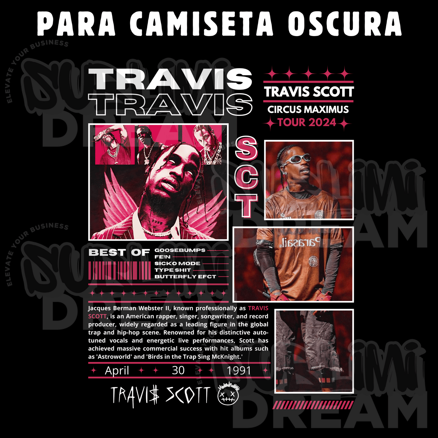 TRAVIS SCOTT - DISEÑO PRIME