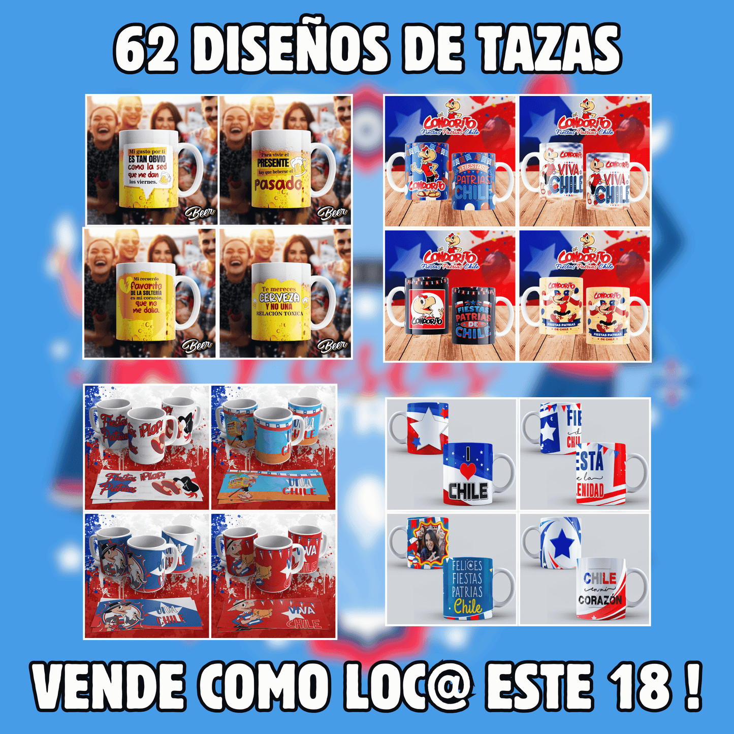 PACK Diciochero - Fiestas Patrias Chile