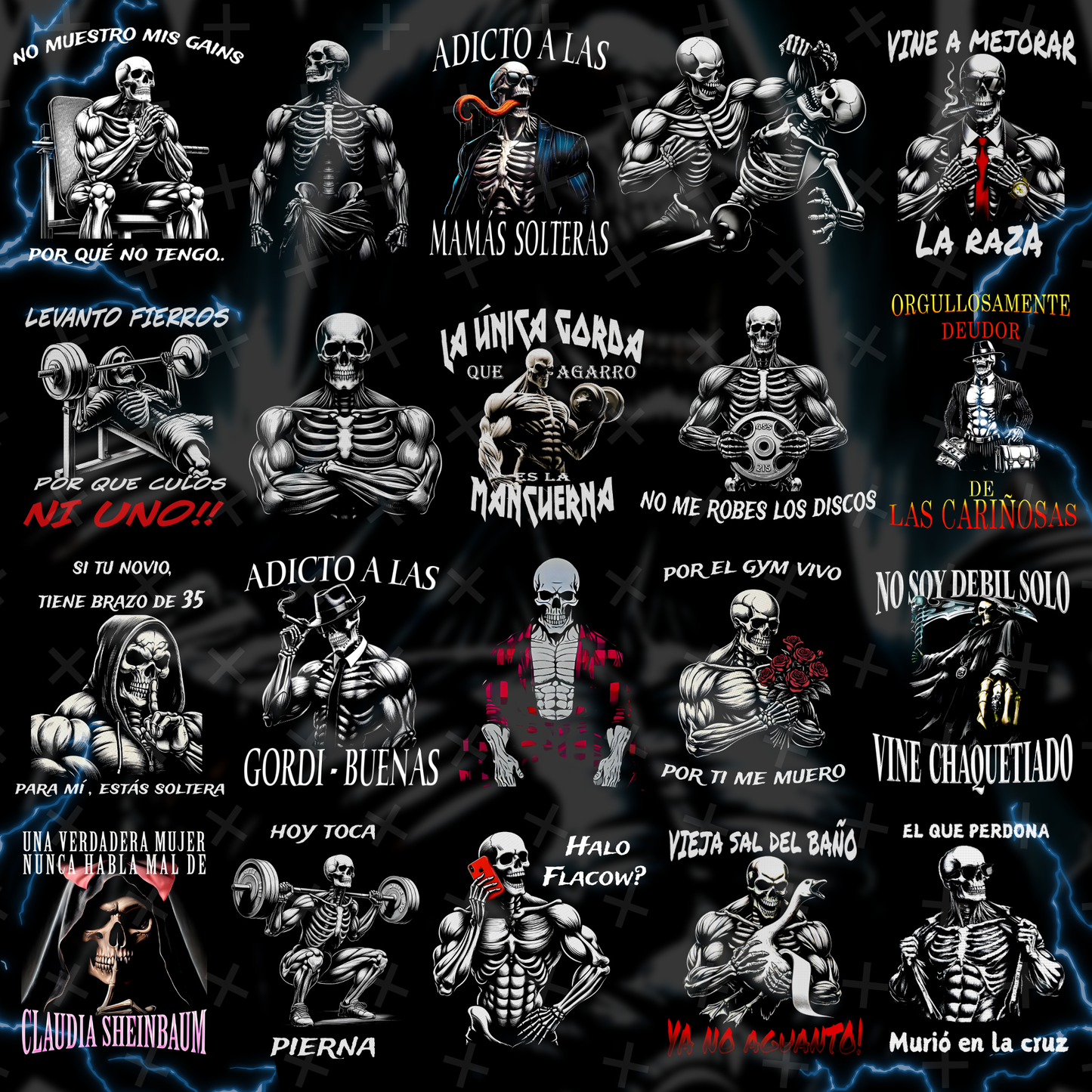 GYM - CALAVERAS MUSCULOSAS