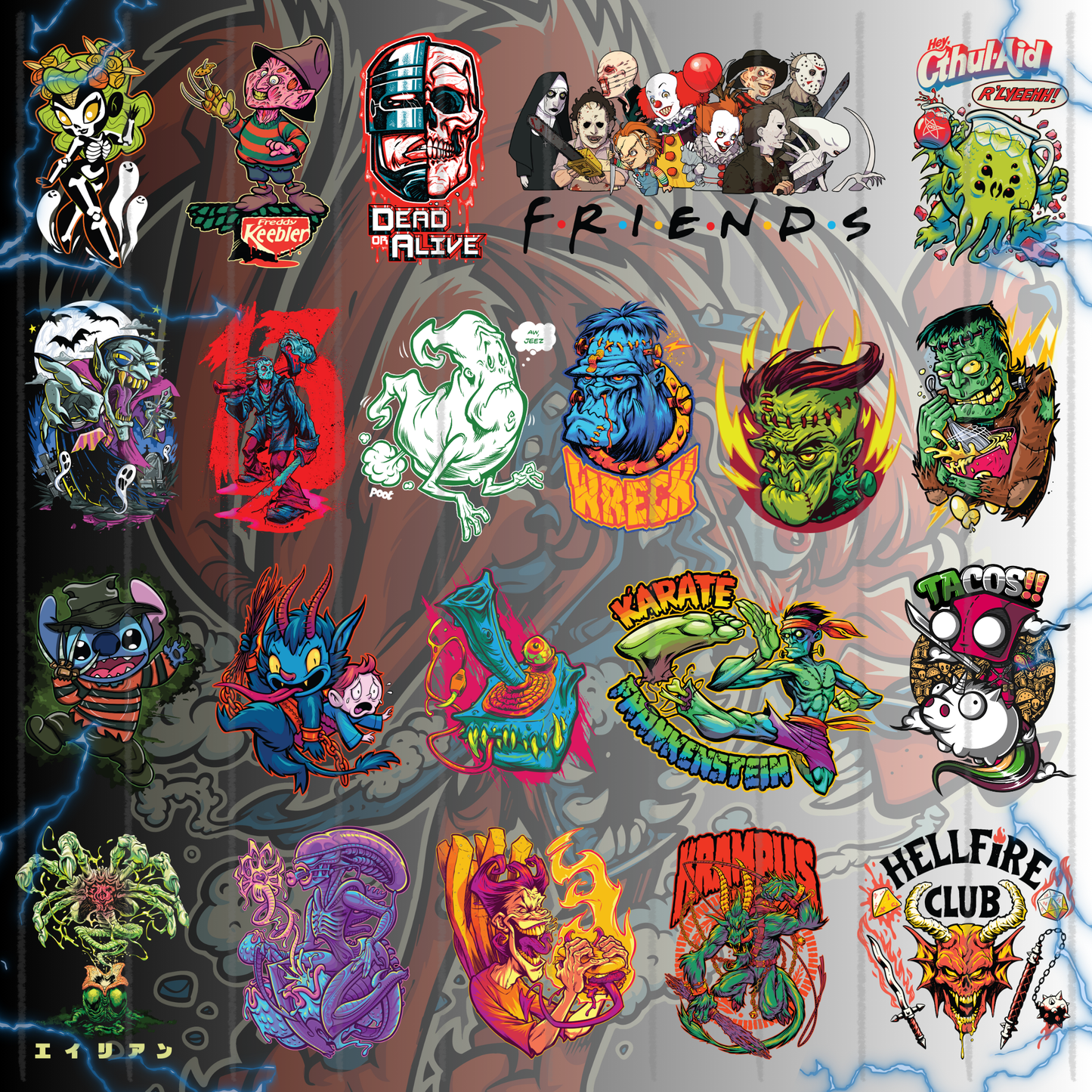 HORROR CARTOONS