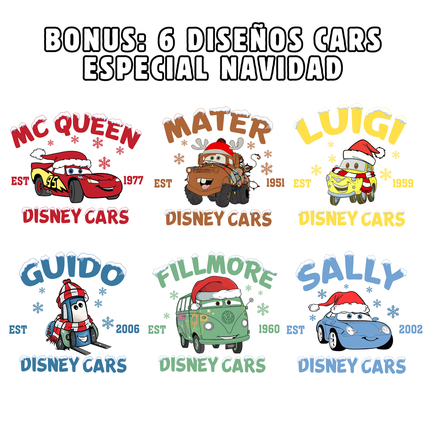 NAVIDAD | DISEÑOS DISNEY CARTOONS