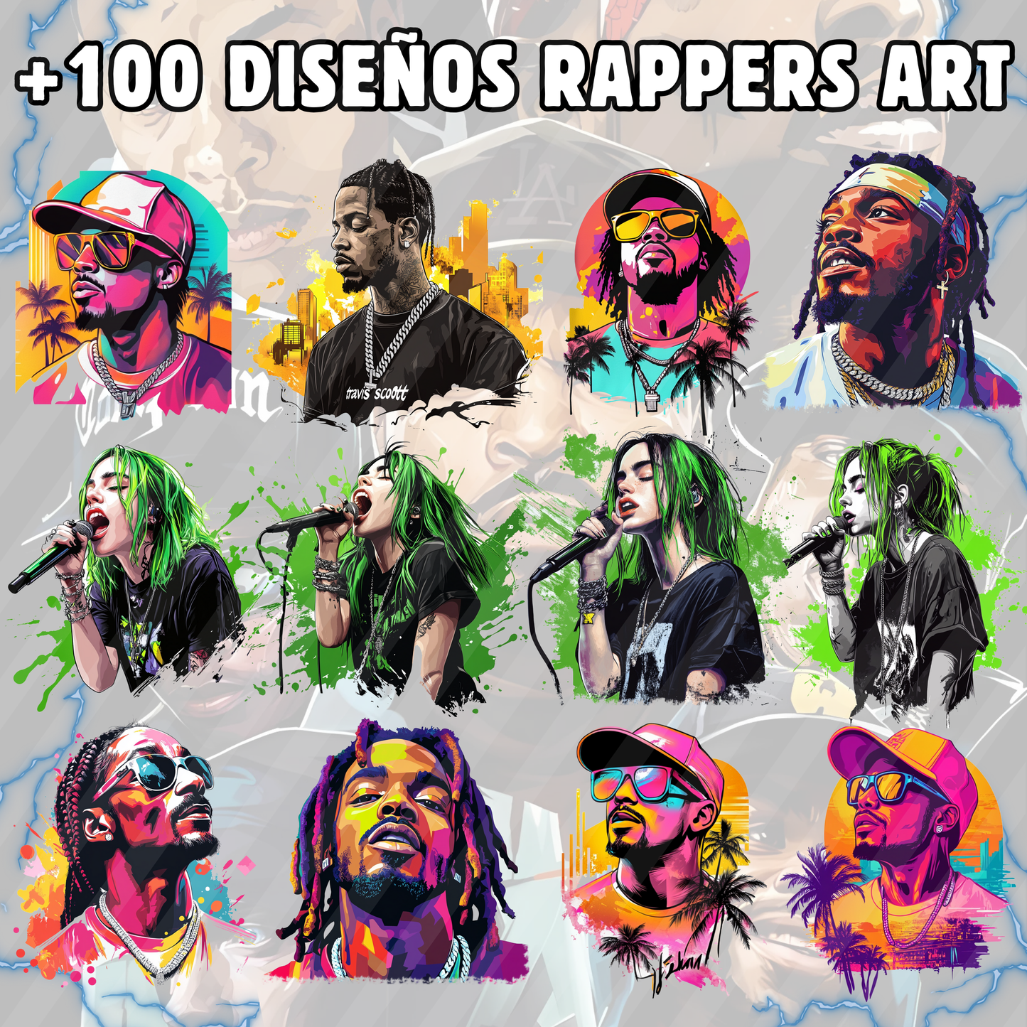 DISEÑOS RAPPERS