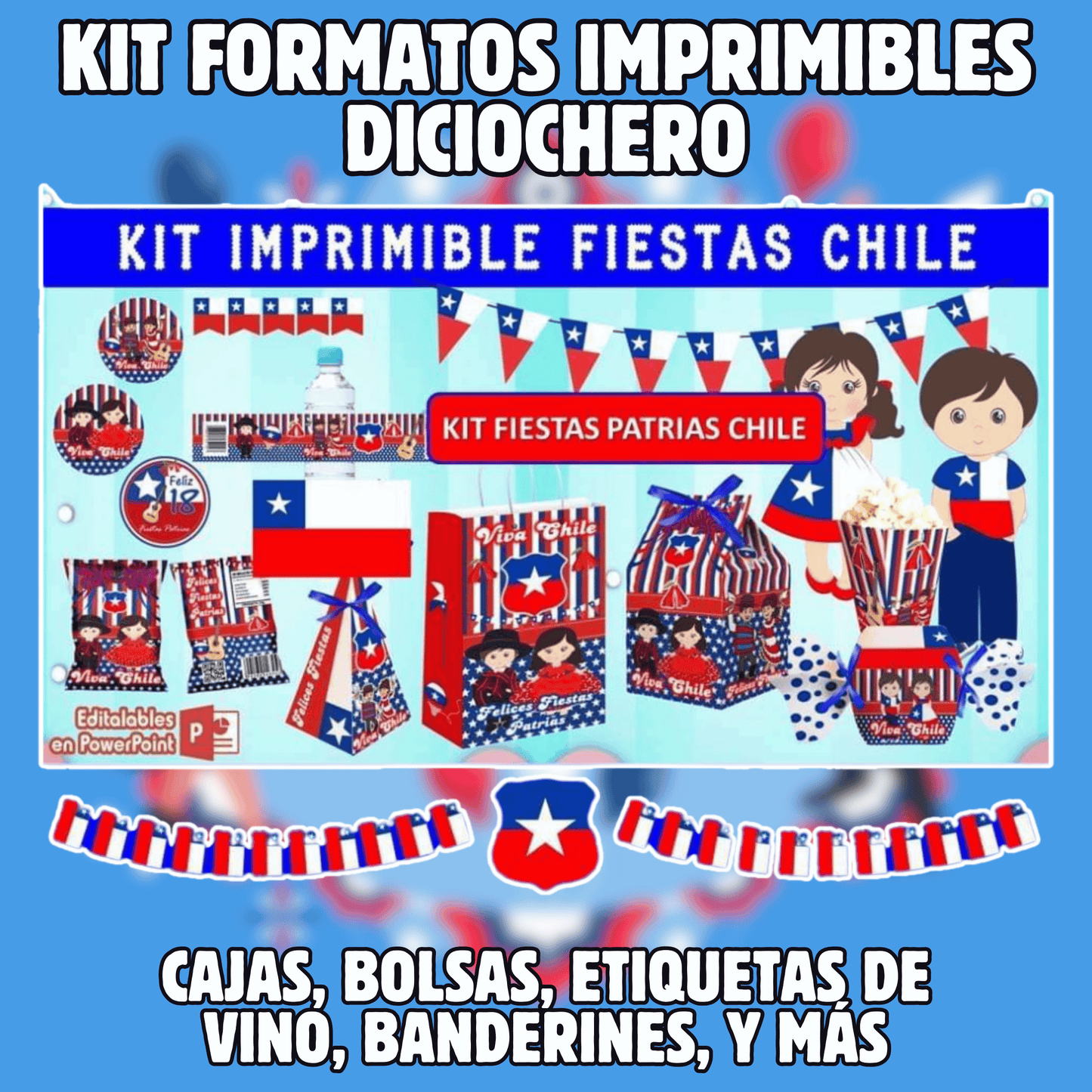 PACK Diciochero - Fiestas Patrias Chile