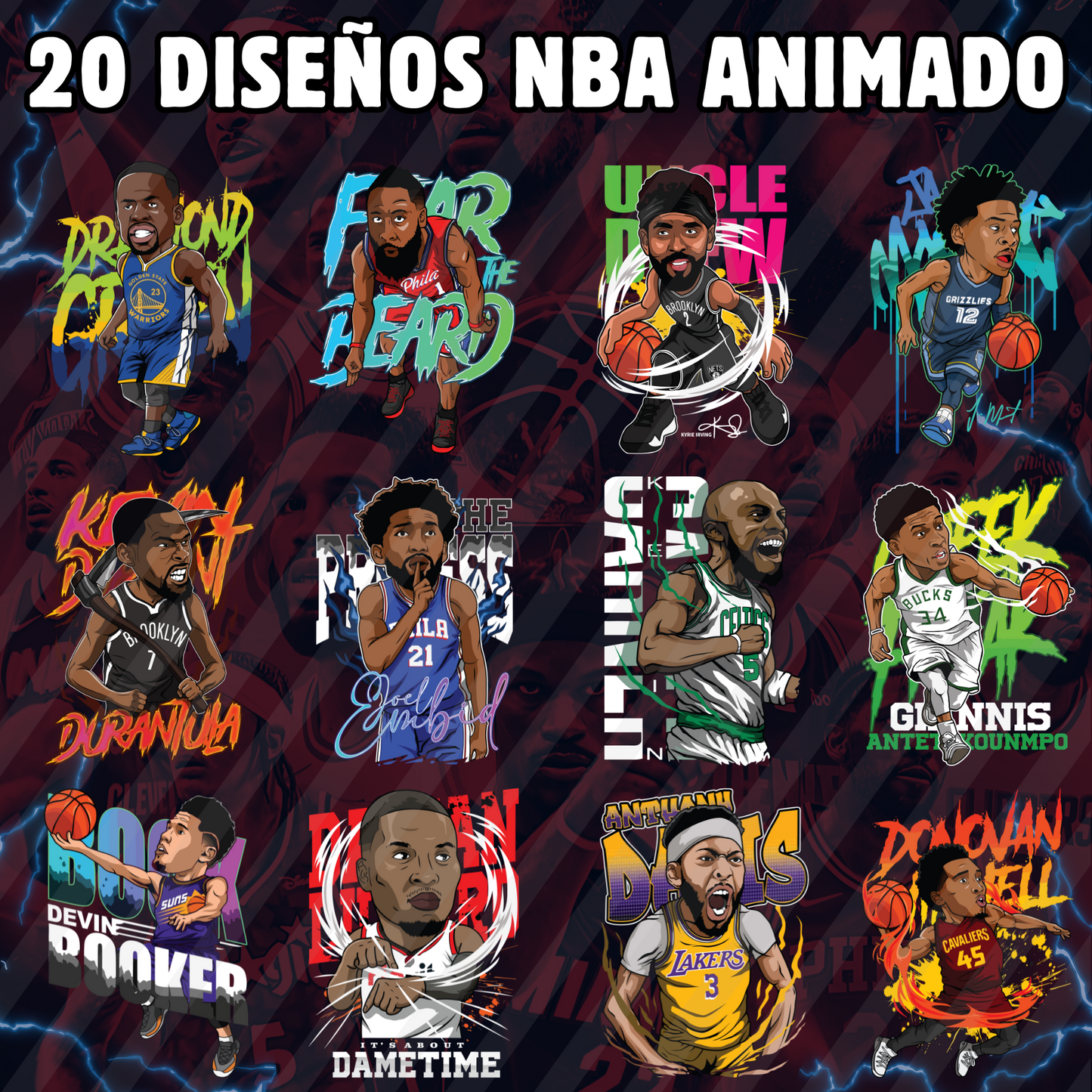 Diseños NBA Basketball en PNG