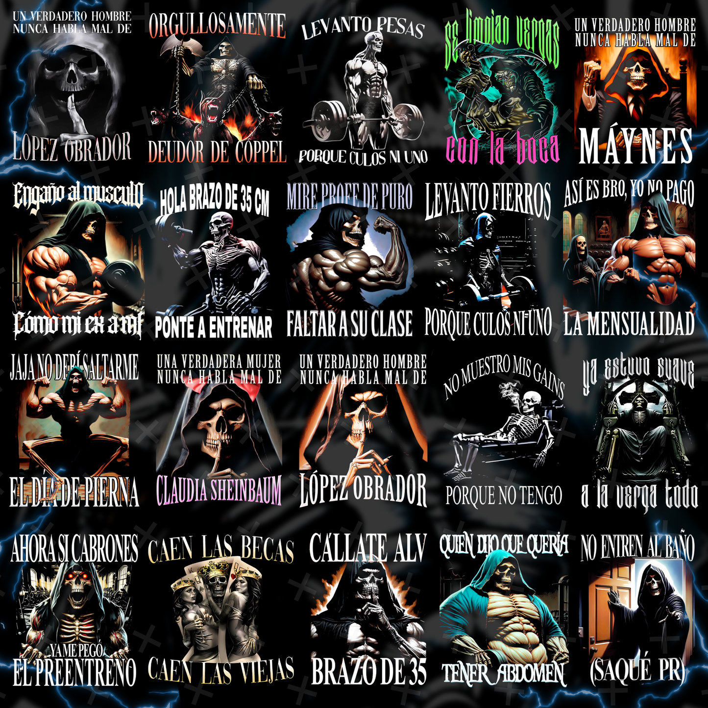 GYM - CALAVERAS MUSCULOSAS