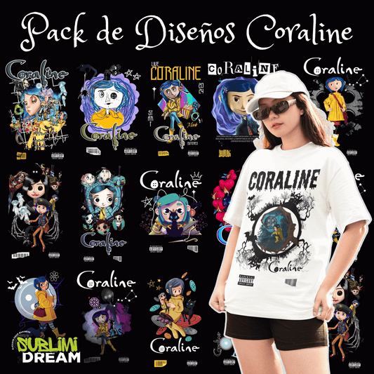 Pack Diseños Coraline