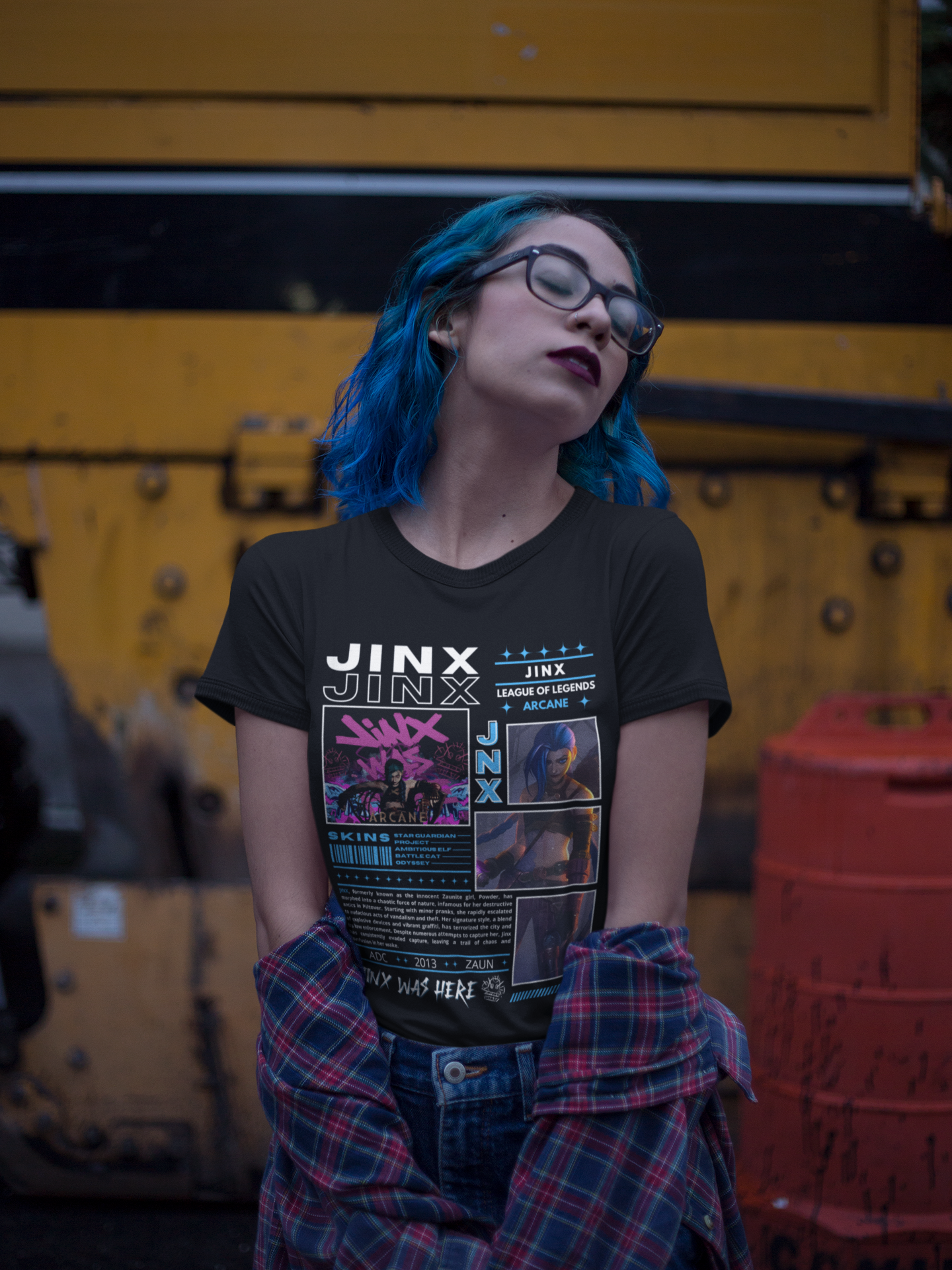 DISEÑO JINX Was Here, Jinx Arcane