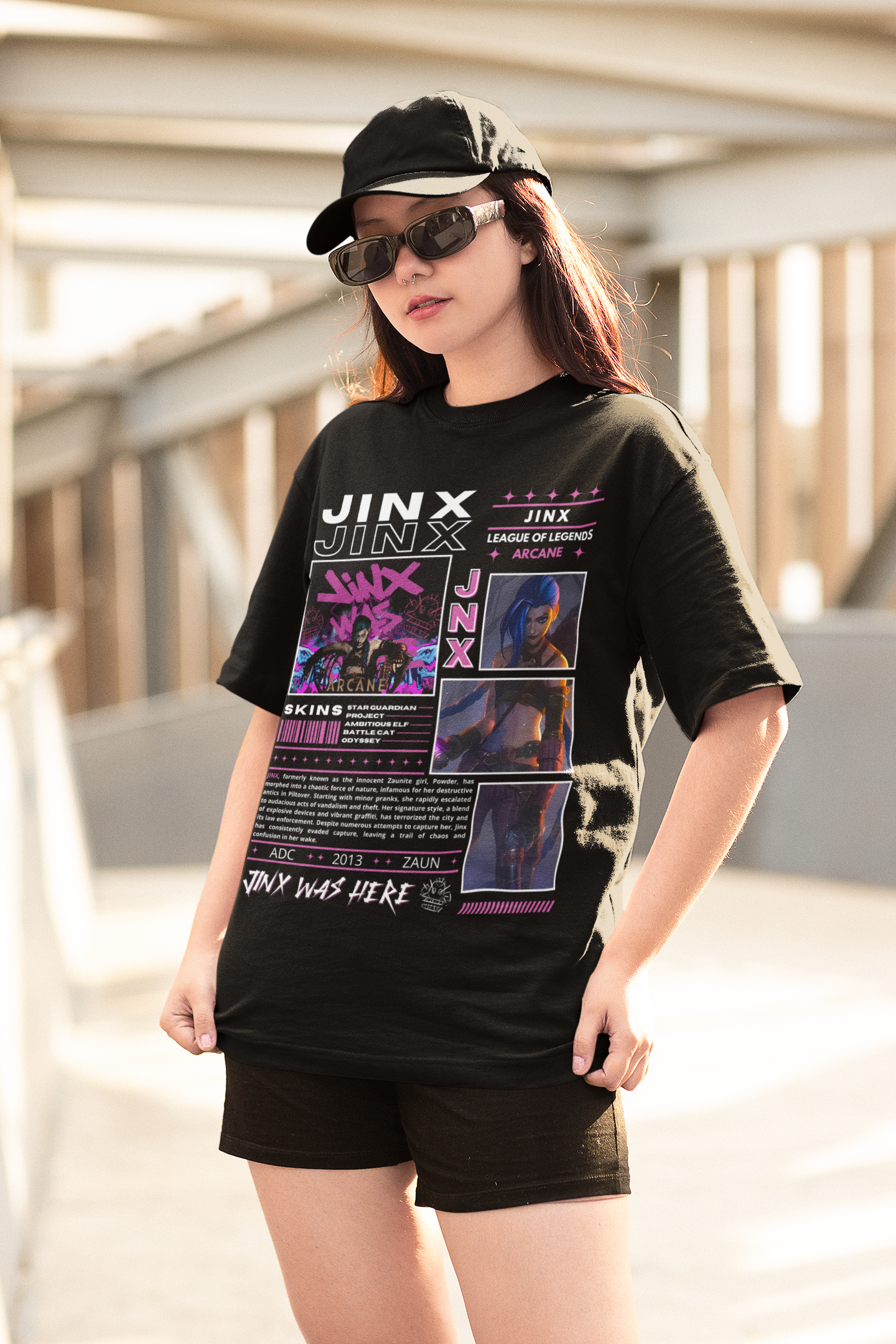 DISEÑO JINX Was Here, Jinx Arcane